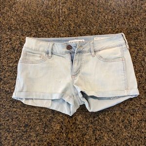 Bullhead Roll-up Jean Shorts Size 5